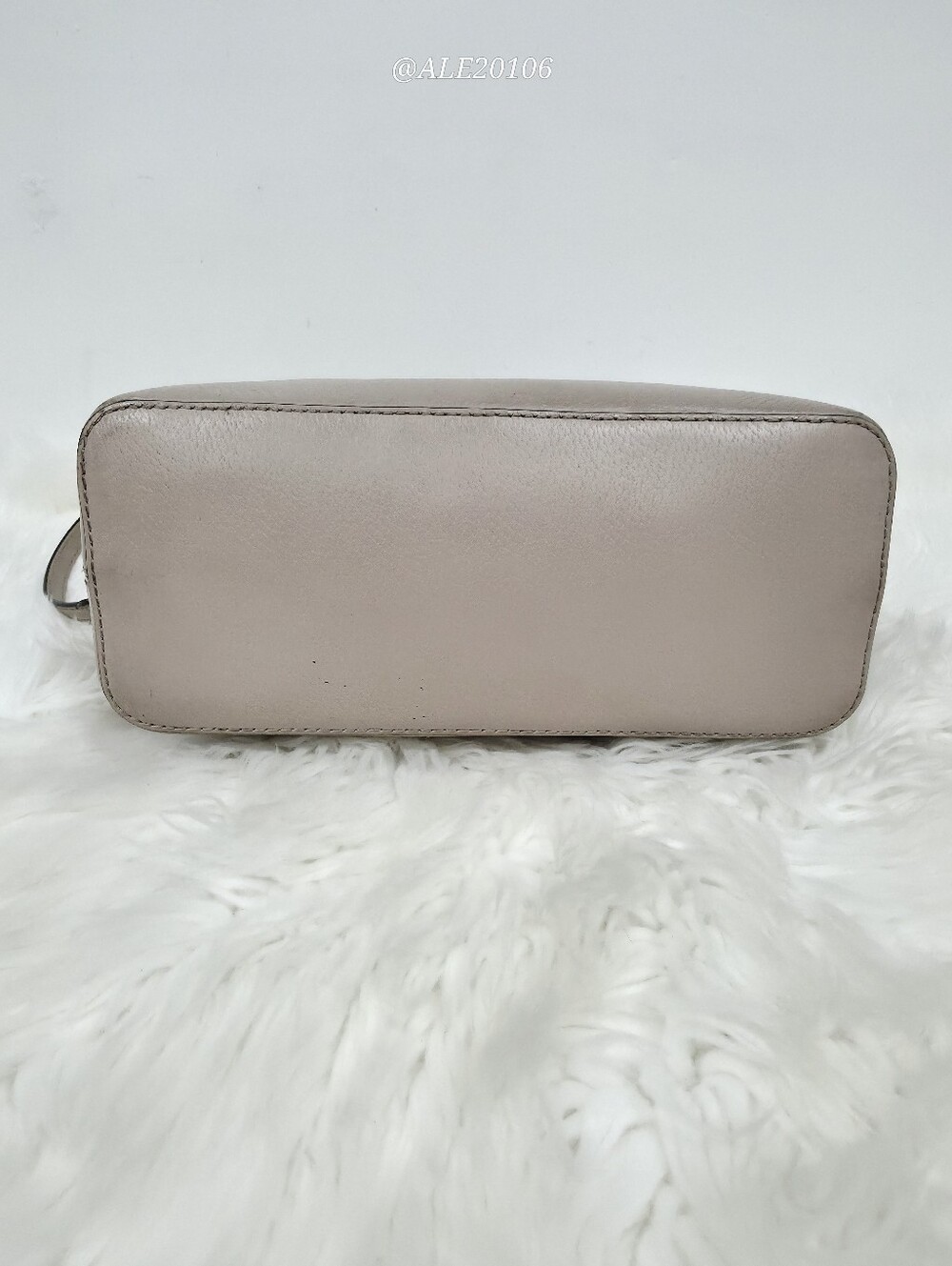 Kate Spade Nude Beige Blush Leather Satchel Crossbody Bag - Picture 6 of 17